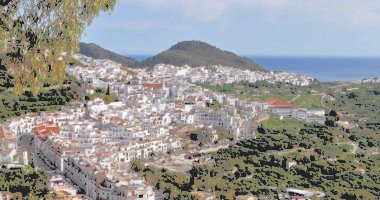 Spain - Frigiliana is a town in the province of Malaga